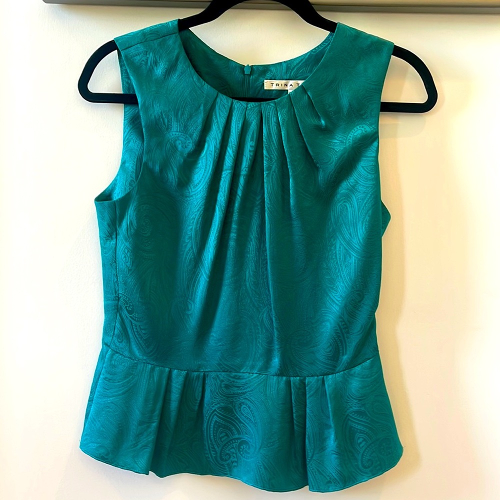 Trina Turk peplum top